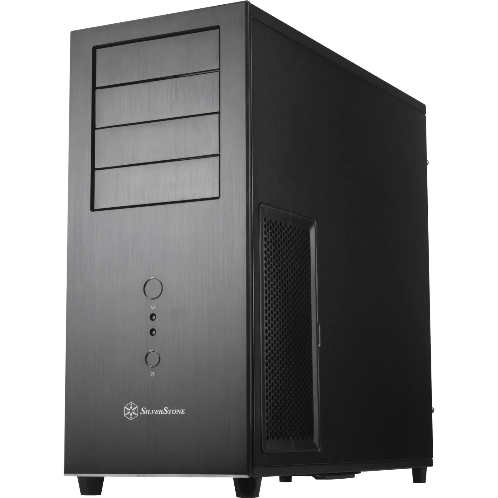 SilverStone Temjin TJ04B-E Midi Tower Arvutikorpus — komplekti sisu