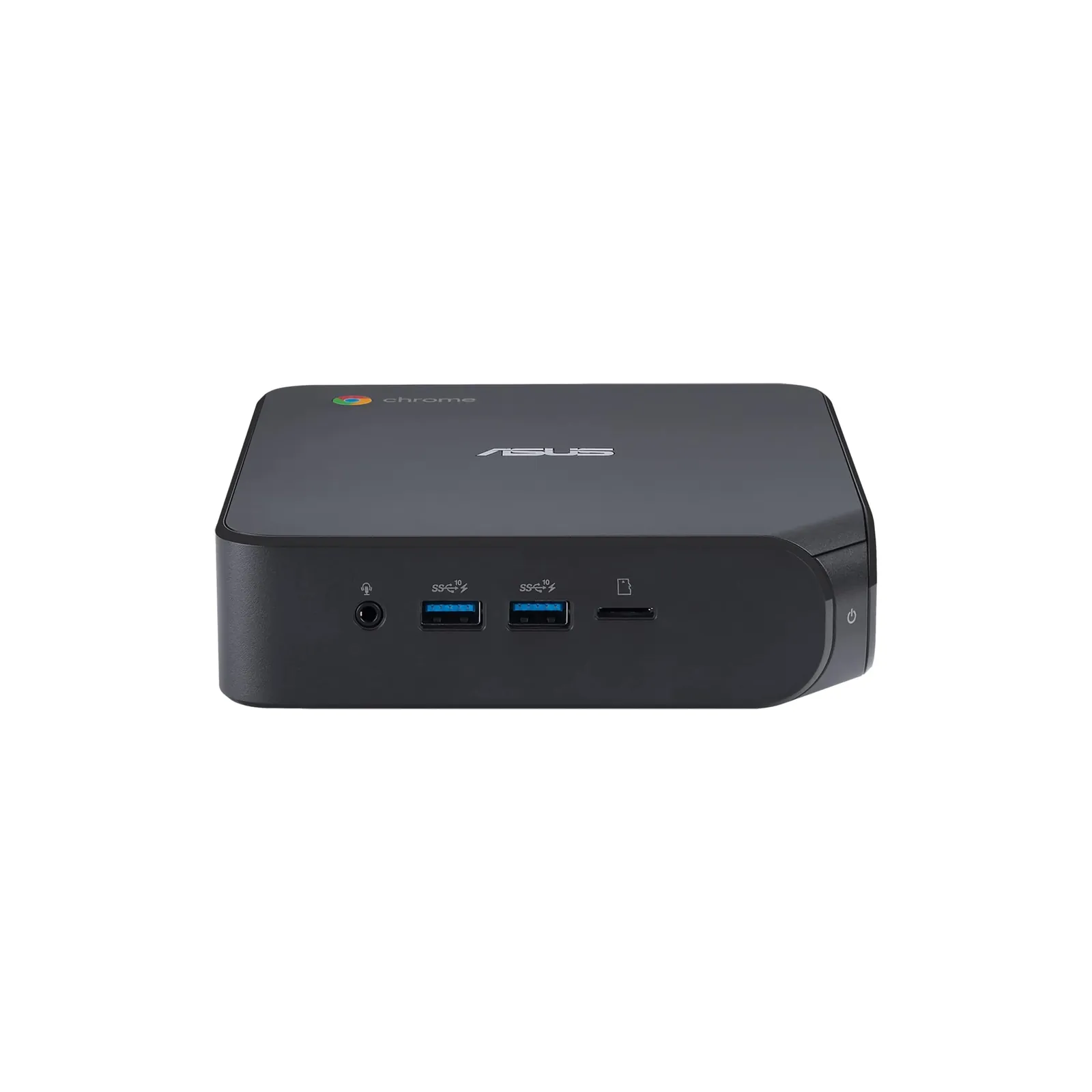 ASUS Chromebox 4 Mini PC Intel i3-10110U — eestvaade ja pordid