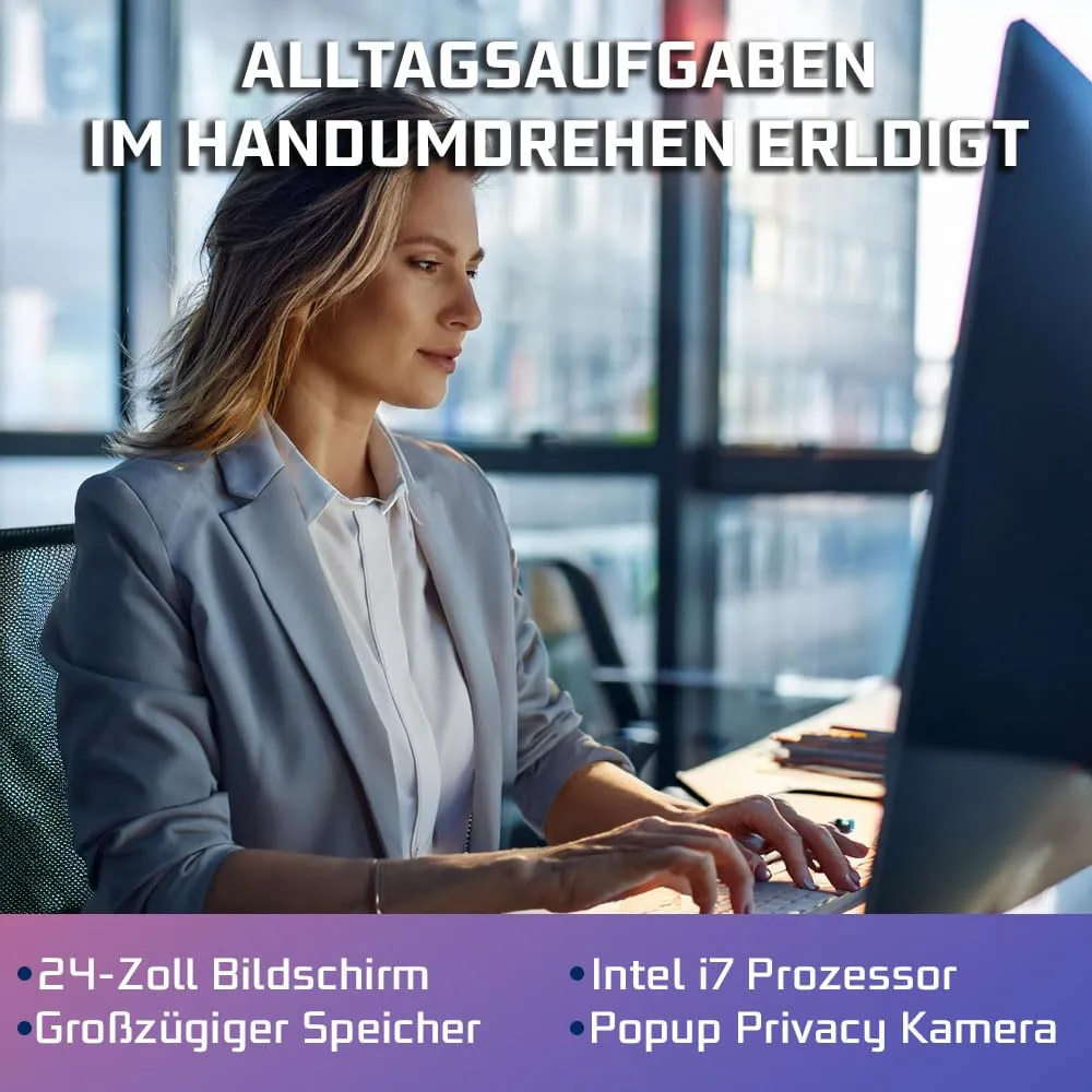 GMR AIO-B245 All-in-One arvuti i7 protsessoriga — komplekti sisu