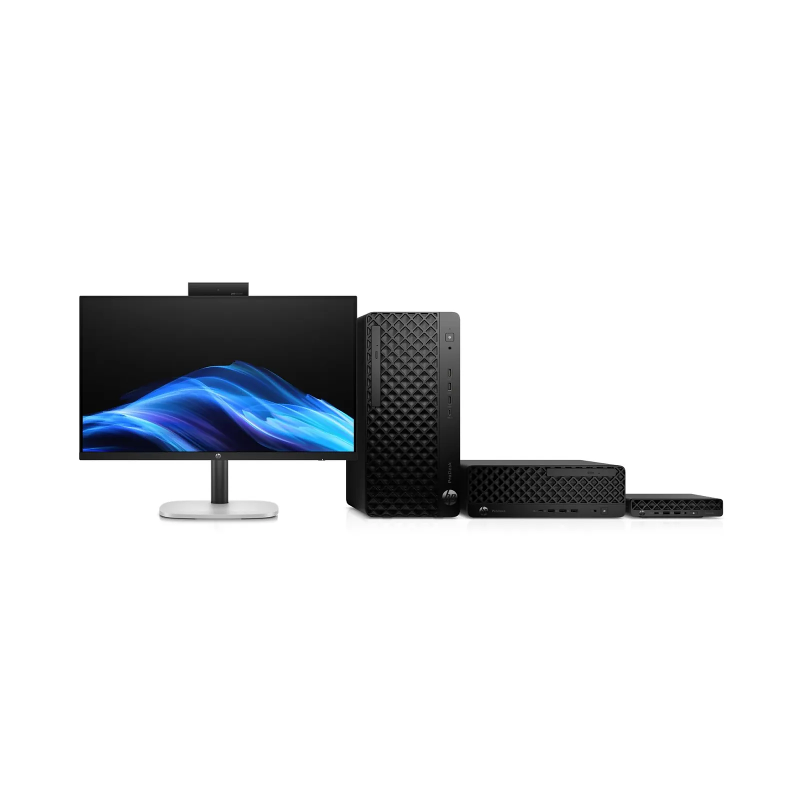 HP ProDesk 4 G1i AI SFF – Kompaktne Lauaarvuti — taga- või küljevaade