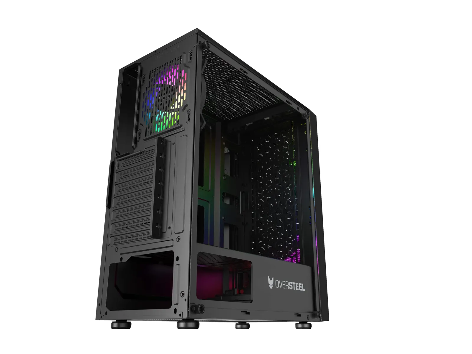 Oversteel Iridium Gaming PC korpus – ATX, mATX, ITX — kasutuskontekst