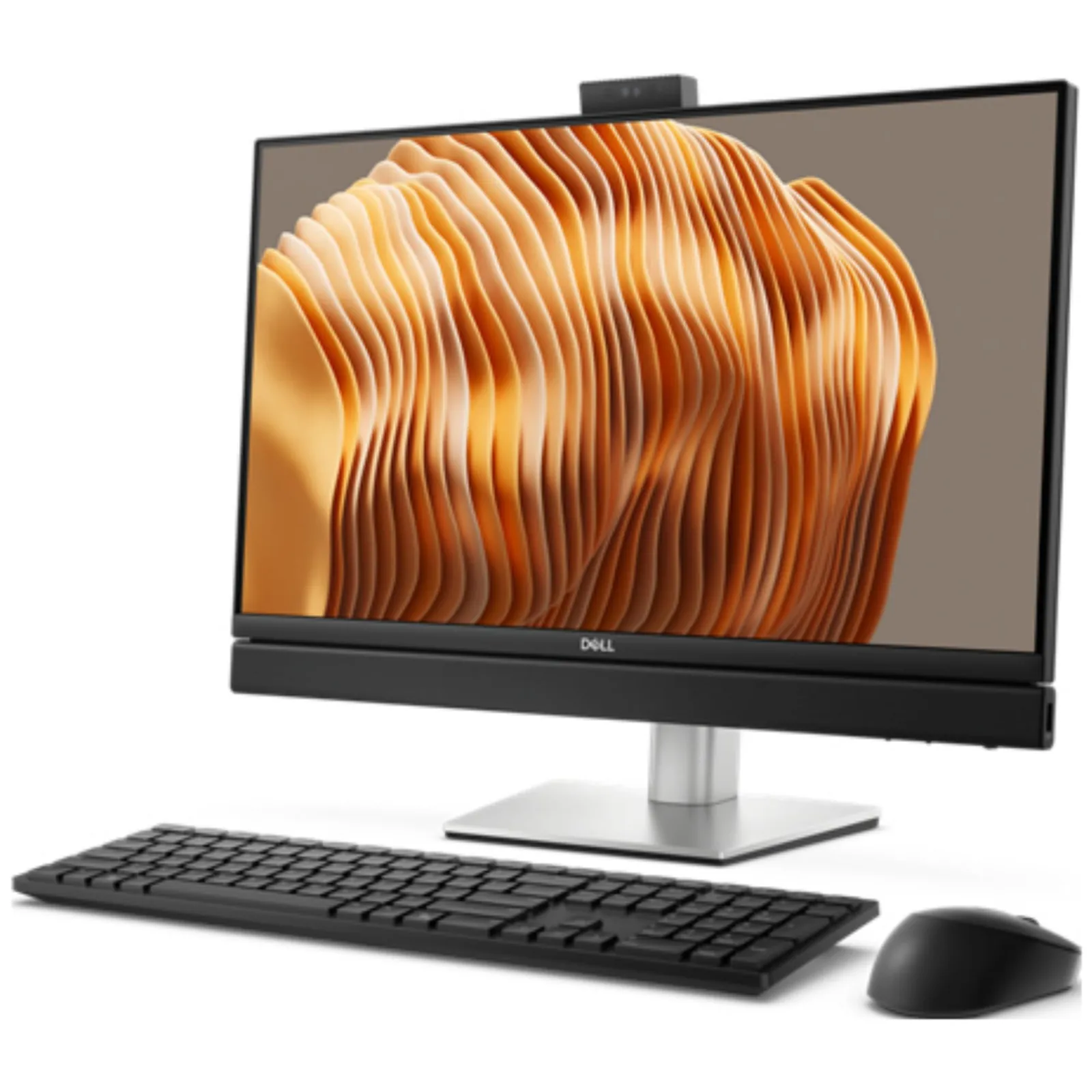 Dell Pro 24 All-in-One Plus QB24250 – Kompaktne ja Võimas — eestvaade ja pordid