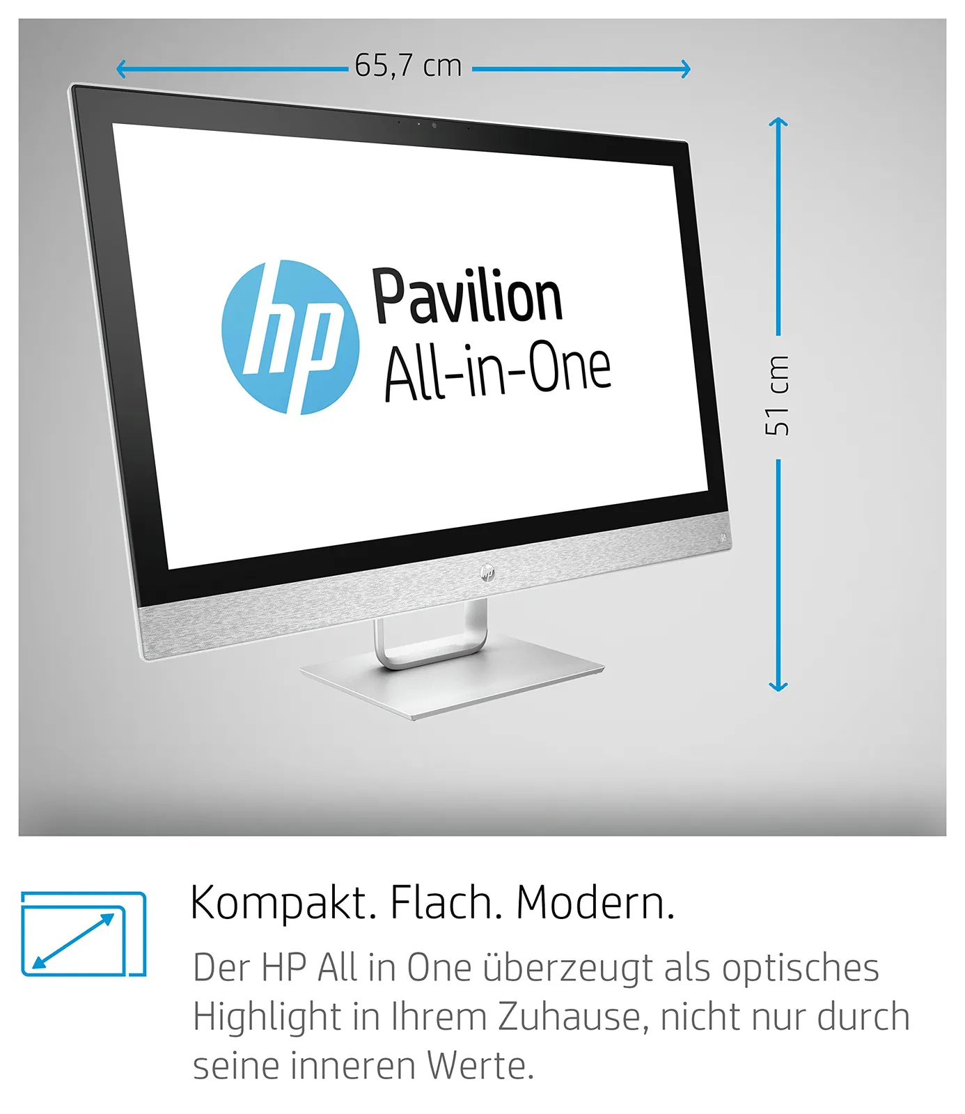 HP 27-r052ng All-in-One lauaarvuti — komplekti sisu