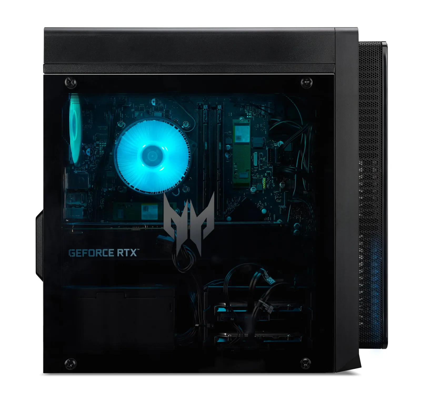 Acer Predator Orion 3000 Gaming PC — taga- või küljevaade
