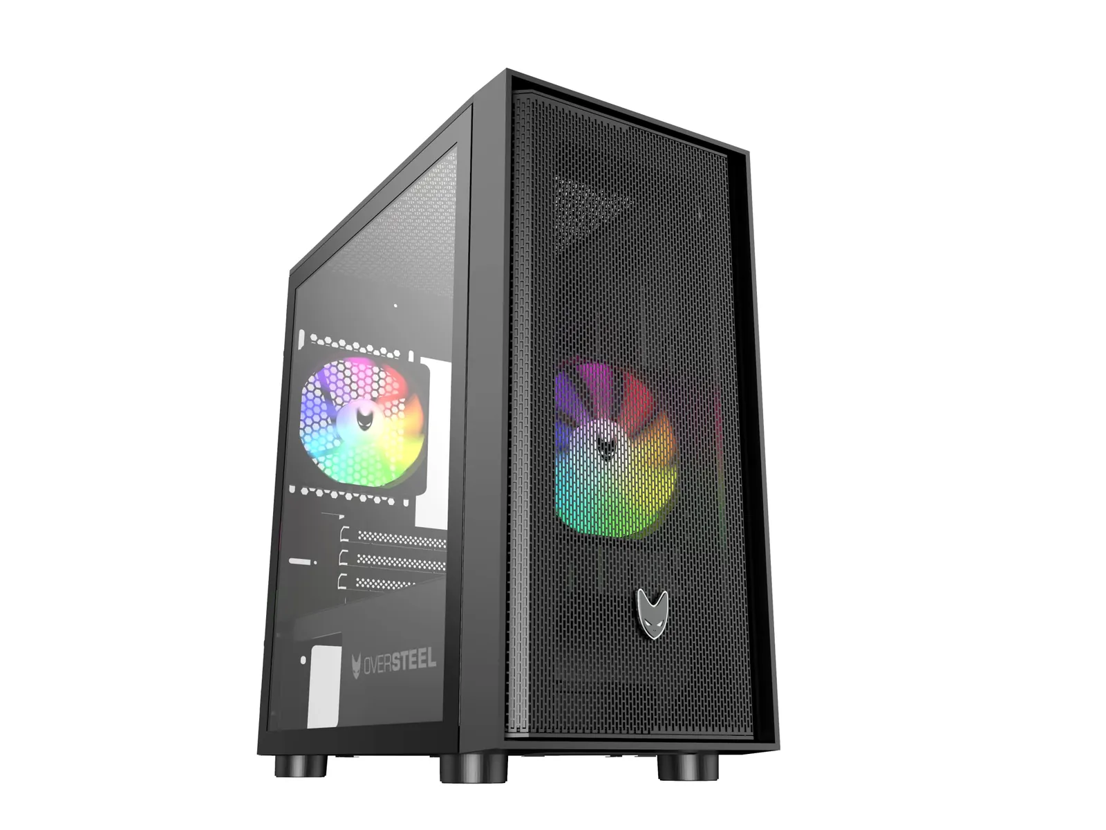 Oversteel Aeris Gaming PC korpus Micro ATX/ITX — peamine toote vaade