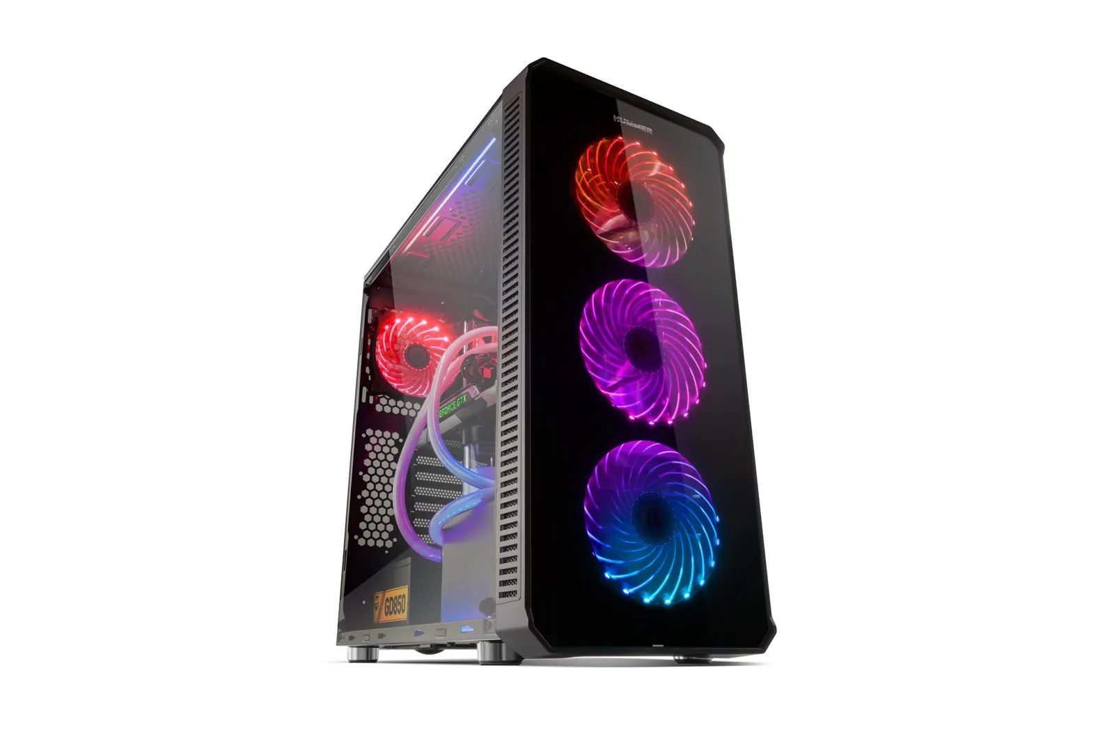 NOX Hummer TGX RGB ATX pooltornkorpus — peamine toote vaade