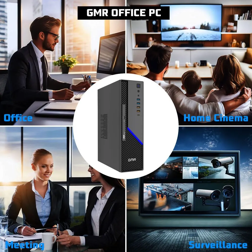 GMR Ultra SFF i5 kontoriarvuti – äriklassi lauaarvuti — komplekti sisu