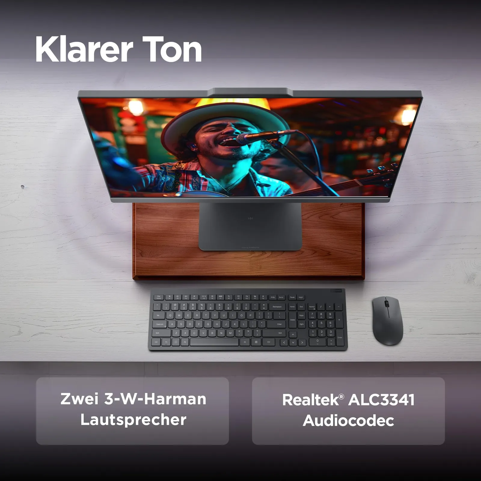 Lenovo IdeaCentre AIO 24PC | 23.8" FHD | Ryzen 5 — komplekti sisu