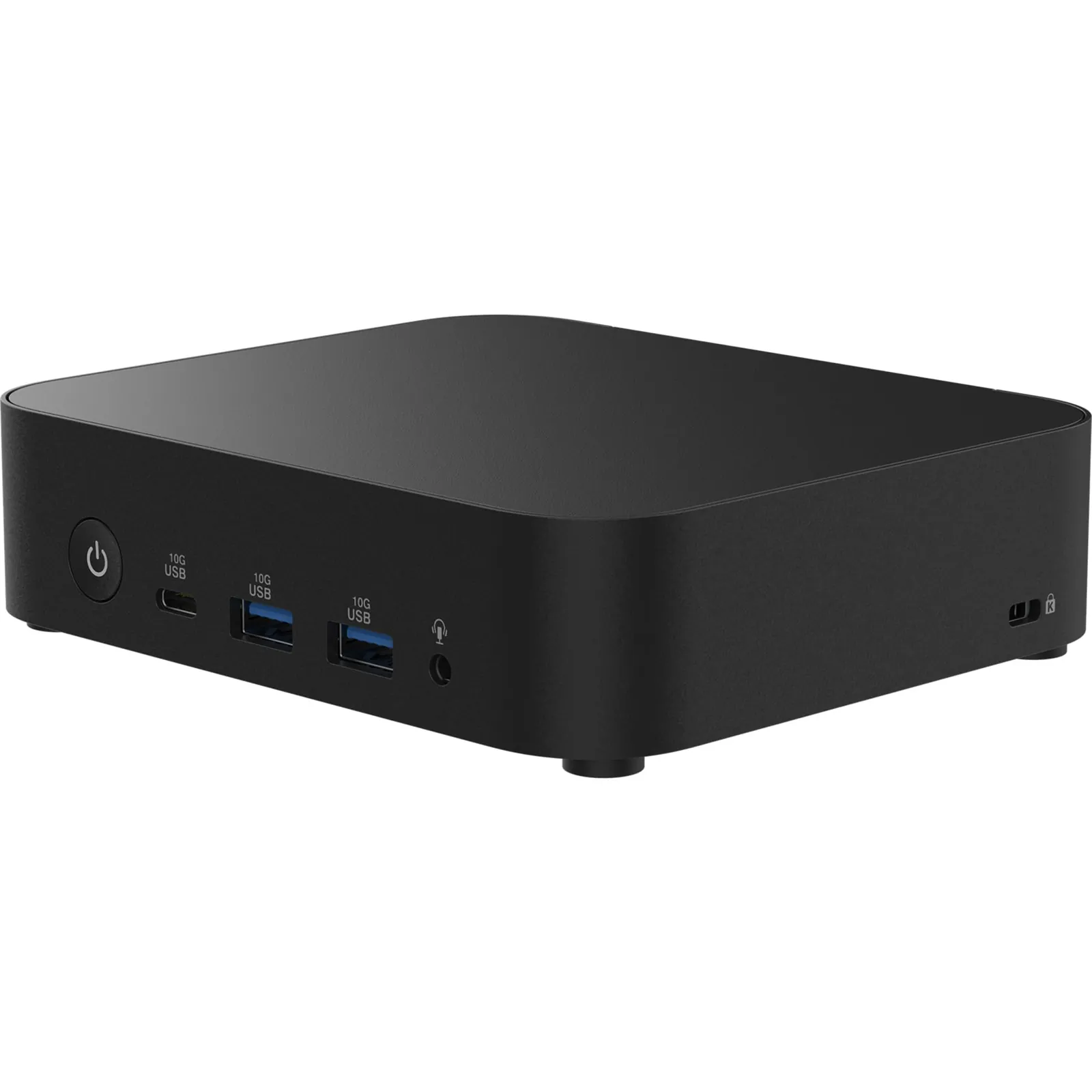 ASUS NUC 14 Essential N150 Mini-PC — eestvaade ja pordid