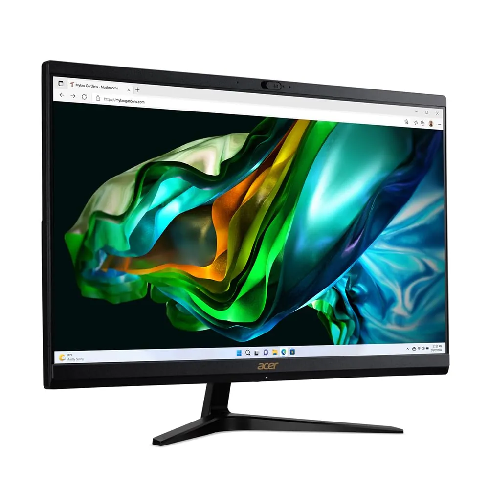 Acer Aspire C24 – 1800 All-in-One arvuti — lähivaade detailidele