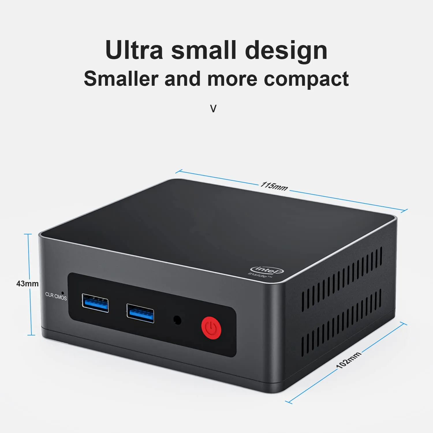 KUYIA GKMINI Mini PC – Kompaktne ja Võimas — komplekti sisu