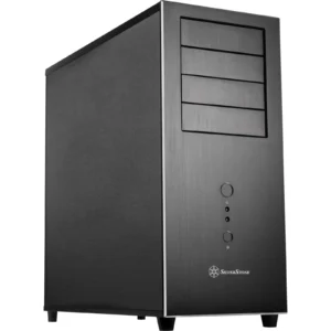 SilverStone Temjin TJ04B-E Midi Tower Arvutikorpus — peamine toote vaade