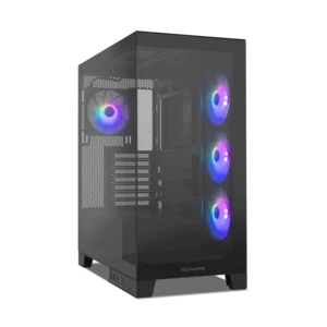 NOX Hummer Glock Black ATX Mid-Tower korpus — peamine toote vaade