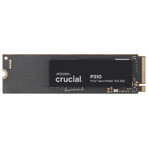 Crucial P310 NVMe SSD 500 GB M.2 2280 plaat pealtvaates