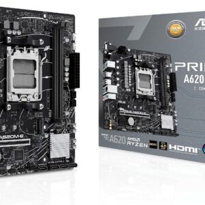 ASUS Prime A620M-E-CSM emaplaat pealtvaates